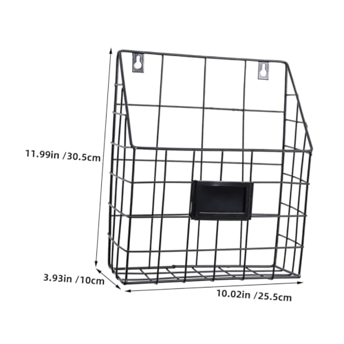 BAZEITFLOW Metall Wandmagazinhalter Robust Platzsparend Wandmontage Mehrzweck Zeitschriftenhalter Organizer für Zeitungen Akten Wohnzimmer Büro BAZEITFLOW Metall Wandmagazinhalter Robust Platzsparend Wandmontage Mehrzweck Zeitschriftenhalter Organizer für Zeitungen Akten Wohnzimmer Büro von BAZEITFLOW