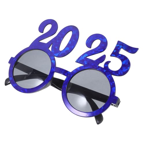 BAZEITFLOW Neujahrsbrille Design Blaue Runde Zahlenbrille Lustige Party Spaßbrille für Silvester Graduation Festveranstaltungen Auffälliges Accessoire für Erwachsene BAZEITFLOW Neujahrsbrille Design Blaue Runde Zahlenbrille Lustige Party Spaßbrille für Silvester Graduation Festveranstaltungen Auffälliges Accessoire für Erwachsene von BAZEITFLOW