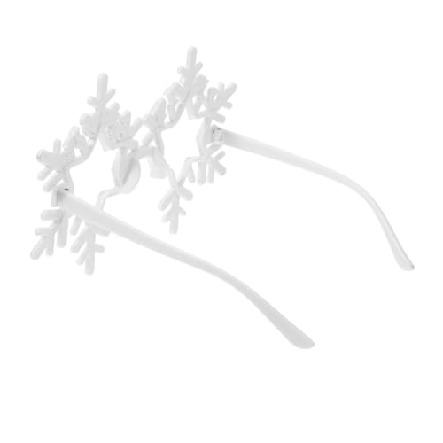 BAZEITFLOW Randlose Schneeflocken Brille für Party und Festival Leichte Stabile Gläser Deko Unisex für Winterfeiern Neujahrs und Themenpartys Langlebig und Komfortabel zu Tragen BAZEITFLOW Randlose Schneeflocken Brille für Party und Festival Leichte Stabile Gläser Deko Unisex für Winterfeiern Neujahrs und Themenpartys Langlebig und Komfortabel zu Tragen von BAZEITFLOW