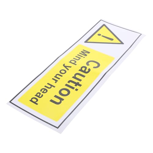 BAZEITFLOW Selbstklebendes Warnschild Aufkleber Ölbeständig Sicherheitskennzeichnung für Maschinen und Geräte Deutlicher Hinweis für Vorsicht und BAZEITFLOW Selbstklebendes Warnschild Aufkleber Ölbeständig Sicherheitskennzeichnung für Maschinen und Geräte Deutlicher Hinweis für Vorsicht und von BAZEITFLOW