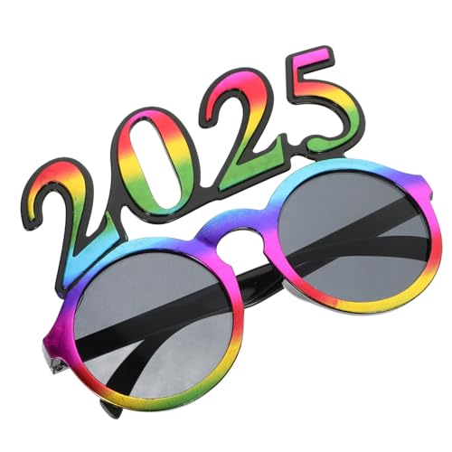 BAZEITFLOW Silvester Brille Partybrille Bunt Leuchtend Lustige Foto Requisite für Neujahrs und Abschlussfeiern Erwachsene Partyzubehör BAZEITFLOW Silvester Brille Partybrille Bunt Leuchtend Lustige Foto Requisite für Neujahrs und Abschlussfeiern Erwachsene Partyzubehör von BAZEITFLOW