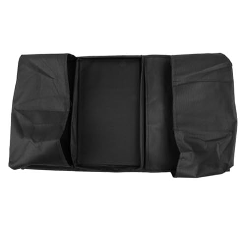 BAZEITFLOW Sofa Organizer Aufbewahrungstasche Armlehnen Organizer mit Verstellbarem Design Wasserdichtes Oxford Gewebe für Couch Sessel und Wohnzimmer Schwarz von BAZEITFLOW