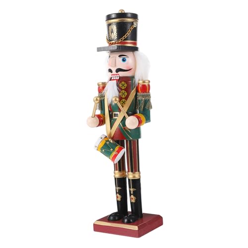 BAZEITFLOW Walnuss Soldat Holzfigur Puppe Dekoration Festlich Für Tisch Regal Wohnzimmer Kinderzimmer BAZEITFLOW Walnuss Soldat Holzfigur Puppe Dekoration Festlich Für Tisch Regal Wohnzimmer Kinderzimmer von BAZEITFLOW