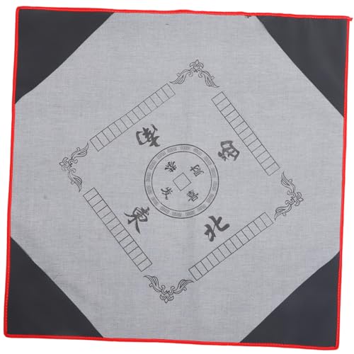 BAZEITFLOW rutschfeste Dicke Mahjong Tischdecke mit Tasche Geräuschdämpfende Spielmatte Waschbar für Zuhause und Hotel Kompatibel mit Poker und Chinesischem Mahjong Spiel Zufällige Farbe BAZEITFLOW rutschfeste Dicke Mahjong Tischdecke mit Tasche Geräuschdämpfende Spielmatte Waschbar für Zuhause und Hotel Kompatibel mit Poker und Chinesischem Mahjong Spiel Zufällige Farbe von BAZEITFLOW