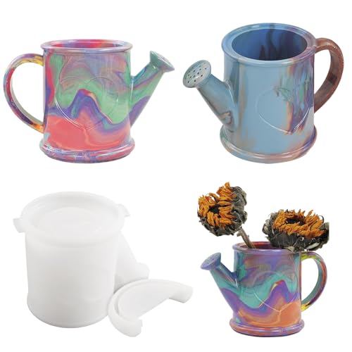 Silikonformen Gießformen Kerzenhalter, Gießkanne Silikonform Kerzenhalter, Vase Silikon Form, Harz Gießformen Für Vorratsgefäß, Heimdekoration, Blumenschmuck Silikonformen Gießformen Kerzenhalter, Gießkanne Silikonform Kerzenhalter, Vase Silikon Form, Harz Gießformen Für Vorratsgefäß, Heimdekoration, Blumenschmuck von BAZOVE