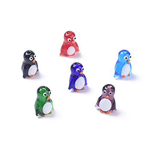 Beadthoven 10 Stück 3D Pinguin-Perlen handgefertigt Lampwork Perlen Cute Cartoon Spacer lose Perlen für Schmuckherstellung Schlüsselanhänger DIY Urlaub Dekoration Verzierung Handwerk Loch: 1,8 mm Beadthoven 10 Stück 3D Pinguin-Perlen handgefertigt Lampwork Perlen Cute Cartoon Spacer lose Perlen für Schmuckherstellung Schlüsselanhänger DIY Urlaub Dekoration Verzierung Handwerk Loch: 1,8 mm von BB Beadthoven