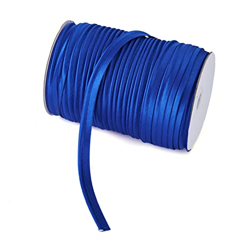 Beadthoven 109 m Polyesterfaser-Bänder, 0,95 cm, Maxi-Besatz mit Schweißschnur zum Verpacken, Nähen, Binden, Kleiderherstellung, Blau Beadthoven 109 m Polyesterfaser-Bänder, 0,95 cm, Maxi-Besatz mit Schweißschnur zum Verpacken, Nähen, Binden, Kleiderherstellung, Blau von BB Beadthoven
