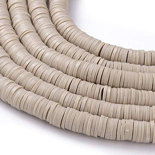 Beadthoven 10 Stränge, 6 mm, flache, runde Modelliermassen-Abstandshalter, Heishi-Perlen, Scheibe, lose Perlen für Sommer, Boho, Surfer, Armband, Perlen, DIY, Schmuckherstellung Beadthoven 10 Stränge, 6 mm, flache, runde Modelliermassen-Abstandshalter, Heishi-Perlen, Scheibe, lose Perlen für Sommer, Boho, Surfer, Armband, Perlen, DIY, Schmuckherstellung von BB Beadthoven