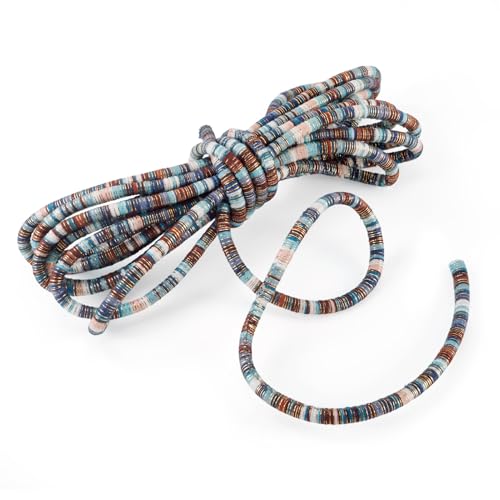 Beadthoven Ethnisches rundes Seil, 6 mm Durchmesser, Bohemia, elastische Faserkordel, geflochtenes Baumwollseil für DIY, Handy, Geldbörse, Schlüsselband, Armband, Halsketten, Schmuckherstellung Beadthoven Ethnisches rundes Seil, 6 mm Durchmesser, Bohemia, elastische Faserkordel, geflochtenes Baumwollseil für DIY, Handy, Geldbörse, Schlüsselband, Armband, Halsketten, Schmuckherstellung von BB Beadthoven