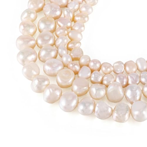 Beadthoven Natürliche Süßwasser-Zuchtperlen, 4–8 mm, unregelmäßige Nuggets, Barockperlen, Keshi-Perlen, lose Perlen, Abstandshalter für Schmuckherstellung, Halskette, DIY, Basteln, Loch: 0,5–0,6 mm Beadthoven Natürliche Süßwasser-Zuchtperlen, 4–8 mm, unregelmäßige Nuggets, Barockperlen, Keshi-Perlen, lose Perlen, Abstandshalter für Schmuckherstellung, Halskette, DIY, Basteln, Loch: 0,5–0,6 mm von BB Beadthoven