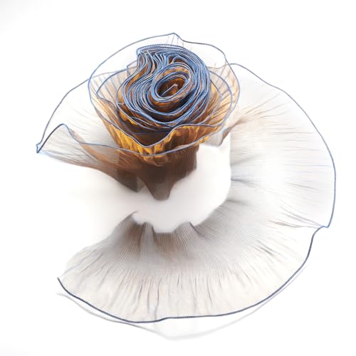 Beadthoven Rüschenborte aus Organza, plissiert, gewellt, Chiffon, Tüll, Rüschen, Spitzenborte zum Nähen, Kleid, Kostüm, Hochzeit, Dekoration, 4,5 m, schokoladenbraun Beadthoven Rüschenborte aus Organza, plissiert, gewellt, Chiffon, Tüll, Rüschen, Spitzenborte zum Nähen, Kleid, Kostüm, Hochzeit, Dekoration, 4,5 m, schokoladenbraun von BB Beadthoven