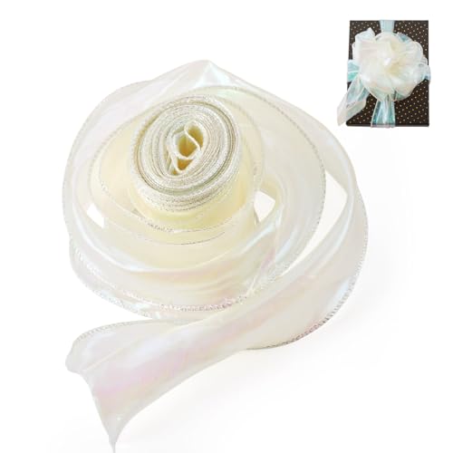 Beadthoven Schillernde Polyester-Bänder, 10 cm breit, durchscheinendes Chiffonband, schimmerndes Organzaband für Blumensträuße, Verpackungen, Schleifen, Kränze, Dekoration, Bastelarbeiten, PeachPuff Beadthoven Schillernde Polyester-Bänder, 10 cm breit, durchscheinendes Chiffonband, schimmerndes Organzaband für Blumensträuße, Verpackungen, Schleifen, Kränze, Dekoration, Bastelarbeiten, PeachPuff von BB Beadthoven