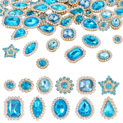 Beadthoven Strasssteine zum Aufnähen, gemischte Formen, Kristall-Edelsteine mit Metallbasis, goldene Klaue, flache Rückseite, Strasssteine zum Basteln, Kleidung, Schuhe, Schuhe, Kleider Beadthoven Strasssteine zum Aufnähen, gemischte Formen, Kristall-Edelsteine mit Metallbasis, goldene Klaue, flache Rückseite, Strasssteine zum Basteln, Kleidung, Schuhe, Schuhe, Kleider von BB Beadthoven