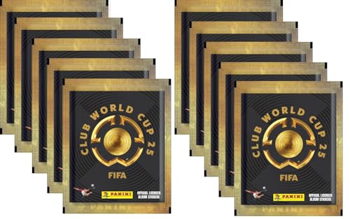Panini Fifa Club World Cup 25 Fussball Sticker - 10x Stickertüten 10 Packs Fussball Sticker Sammel-Tüten Weltmeisterschaft 2025 und BB-Toy-Trades Toploader Panini Fifa Club World Cup 25 Fussball Sticker - 10x Stickertüten 10 Packs Fussball Sticker Sammel-Tüten Weltmeisterschaft 2025 und BB-Toy-Trades Toploader von BB-Toy-Trades