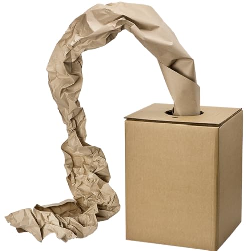 BB-Verpackungen 2x Packpapier Spenderbox PAPERBOX 39 cm x 450 m (2 Stück) | einfache Handhabung, platzsparend, ergiebig, 100% recyclebar von BB-Verpackungen