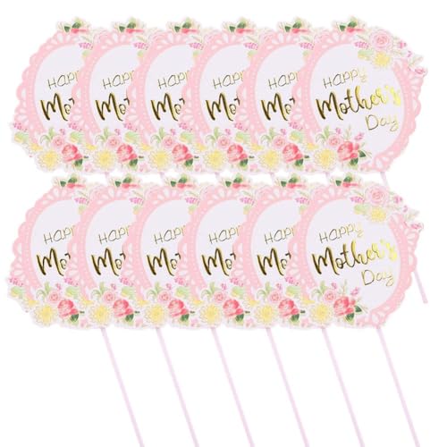 Tortenaufsätze "Happy Mother's Day", 10 Stück, für Mütter Tortenaufsätze "Happy Mother's Day", 10 Stück, für Mütter von BBASILIYSD