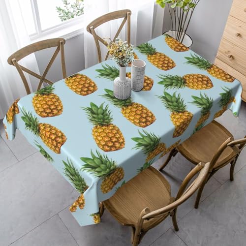 BBAytu Rechteckige Tischdecke mit Ananas-Motiv, für Küche, Esszimmer, Außenbereich, 89 x 140 cm, 3 Stück BBAytu Rechteckige Tischdecke mit Ananas-Motiv, für Küche, Esszimmer, Außenbereich, 89 x 140 cm, 3 Stück von BBAytu