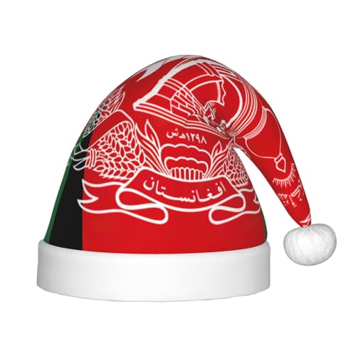 BBEXJIGY Weihnachtsmütze mit Flagge von Afghanistan, weich und bequem, kleiner Kopf, festliche Jahreszeit BBEXJIGY Weihnachtsmütze mit Flagge von Afghanistan, weich und bequem, kleiner Kopf, festliche Jahreszeit von BBEXJIGY