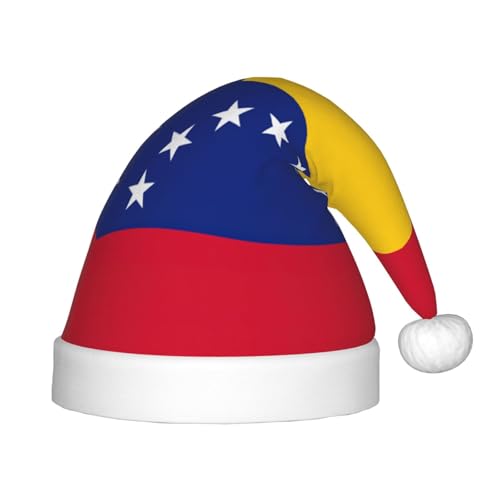 BBEXJIGY Weihnachtsmütze mit Venezuela-Flagge, weich und bequem, kleiner Kopf für die Weihnachtszeit BBEXJIGY Weihnachtsmütze mit Venezuela-Flagge, weich und bequem, kleiner Kopf für die Weihnachtszeit von BBEXJIGY