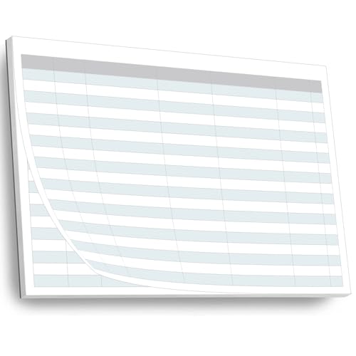 Blanko-Notizblock, kein Thema, Aktivitätsprotokollbuch, personalisierbares Tracker-Notizbuch für Ihr Unternehmen (52 Blatt, 21 x 29,7 cm) von BBRGIRL