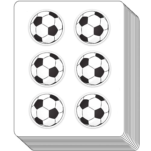 Fußball-Planer-Aufkleber, Kalender, Bastelaufkleber für Scrapbook-Aufkleber, Bastelaufkleber, Zeitschriftenaufkleber, DIY-Aufkleber für Kinder (2,5 cm, 200 Stück) von BBRGIRL