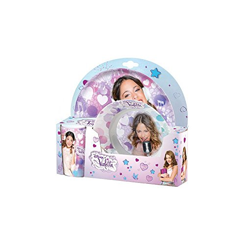 BBS 124038 – Violetta Mealtime Set mit Trinkglas PS, 2 teilig aus Melamin BBS 124038 – Violetta Mealtime Set mit Trinkglas PS, 2 teilig aus Melamin von BBS
