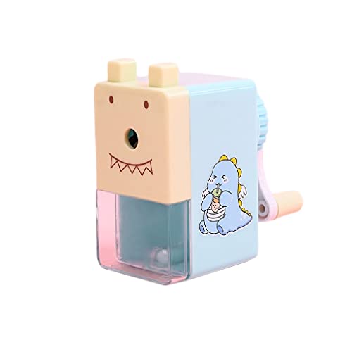 BBZY Bleistiftspitzen Handspitzer Niedlicher kreativer Spitzer für Bleistifte geeignet Nr. 2 Schnellschärfen super scharfe Hausschule tragbar und sicher (Farbe: A) von BBZY