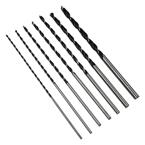 BCENG 7 Stück Holzbohrer Set Direkt Schaft Bohrer Schlangenbohrer 300mm Lange Spiralbohrer Durchmesser 4 5 6 7 8 10 12 mm Metallbohrer zum Bohren auf Holz BCENG 7 Stück Holzbohrer Set Direkt Schaft Bohrer Schlangenbohrer 300mm Lange Spiralbohrer Durchmesser 4 5 6 7 8 10 12 mm Metallbohrer zum Bohren auf Holz von BCENG