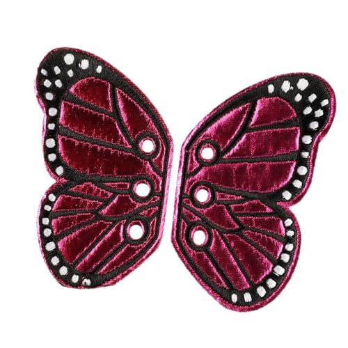 1 Paar Cartoon Schmetterling Flügel Bügelbilder Aufbügler Aufnäher Aufnäher Stickerei Kleidung Nähen Eisen Schmetterling Flügel Stickerei für Tasche 1 Paar Cartoon Schmetterling Flügel Bügelbilder Aufbügler Aufnäher Aufnäher Stickerei Kleidung Nähen Eisen Schmetterling Flügel Stickerei für Tasche von BCIOUS