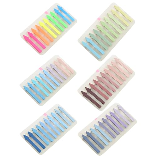 1200/2400 Stück farbige Etiketten, beschreibbar, selbstklebend, Lesezeichen, Datei für Schule, Büro, bunt 1200/2400 Stück farbige Etiketten, beschreibbar, selbstklebend, Lesezeichen, Datei für Schule, Büro, bunt von BCIOUS