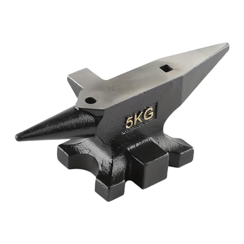 Mehrzweck-Amboss für Juweliere, runde Eisenwinkel, Amboss für Schmuckhandwerk und Schmieden, professionelles Metallschmiedewerkzeug von BCIOUS