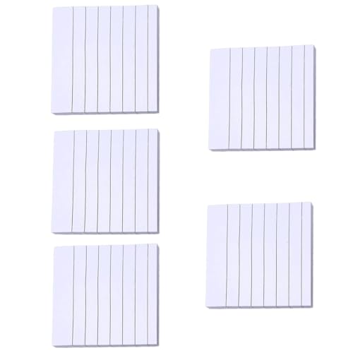 Multifunktionaler Notizblock, liniert, Papier, farbige Haftnotizen, schöne Notizen, Schulbedarf, 5 Stück Multifunktionaler Notizblock, liniert, Papier, farbige Haftnotizen, schöne Notizen, Schulbedarf, 5 Stück von BCIOUS