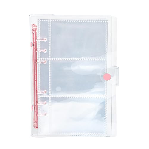 Transparentes Fotoalbum für 7,6 cm große Fotos, für 120 Fotos, transparente Hüllen für Familie und Urlaub, Erinnerungen, besondere Anlässe, Reise-Fotoalbum von BCIOUS