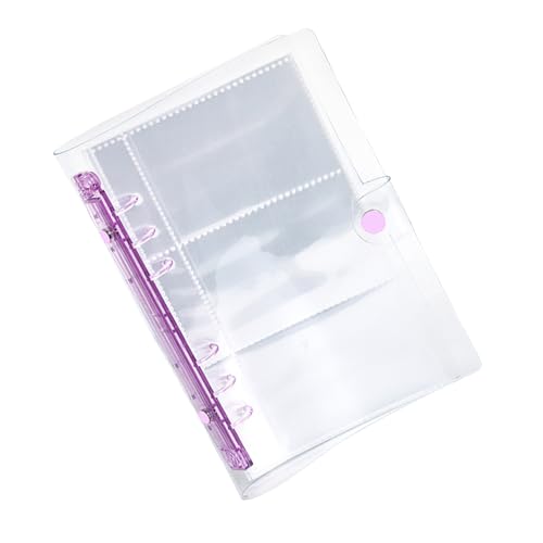 Transparentes Fotoalbum für 7,6 cm große Fotos, für 120 Fotos, transparente Hüllen für Familie und Urlaub, Erinnerungen, besondere Anlässe, Reise-Fotoalbum von BCIOUS