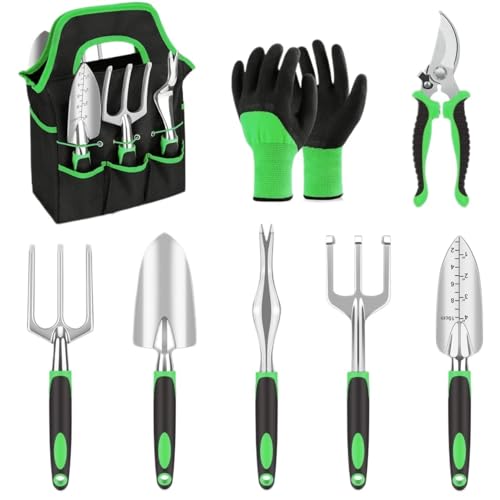 BCJMKDX Gartengeräte, Rostfreies Gartenwerkzeug-Set – Perfekt for den Innen- und Außenbereich | Ideales Gartengeschenk for Männer und Frauen BCJMKDX Gartengeräte, Rostfreies Gartenwerkzeug-Set – Perfekt for den Innen- und Außenbereich | Ideales Gartengeschenk for Männer und Frauen von BCJMKDX