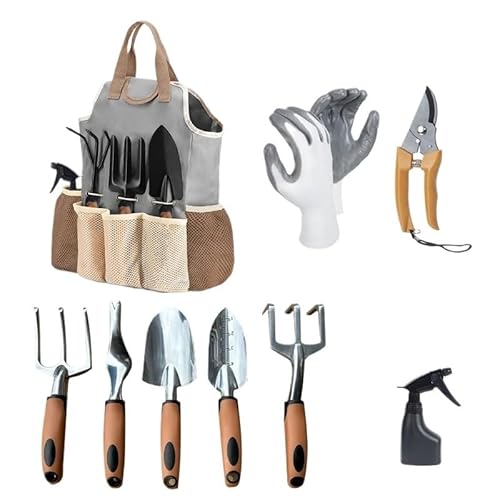 BCJMKDX Gartengeräte, Rostfreies Gartenwerkzeug-Set – Perfekt for den Innen- und Außenbereich | Ideales Gartengeschenk for Männer und Frauen BCJMKDX Gartengeräte, Rostfreies Gartenwerkzeug-Set – Perfekt for den Innen- und Außenbereich | Ideales Gartengeschenk for Männer und Frauen von BCJMKDX