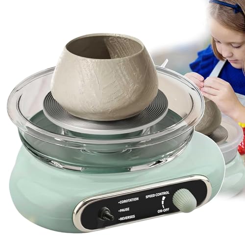BCJMKDX Töpferscheibe,. Mini-Keramik-Drehtellermaschine mit Fußpedal, Ton-Keramik-Formgebungswerkzeug for Potteryool BCJMKDX Töpferscheibe,. Mini-Keramik-Drehtellermaschine mit Fußpedal, Ton-Keramik-Formgebungswerkzeug for Potteryool von BCJMKDX