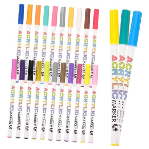 BCOATH 1 Karton Acryl Paint Marker Farben Fein Spitze Wasserfest Geruchlos für Künstler Schüler DIY Malerei Zeichen Kunst Projekte BCOATH 1 Karton Acryl Paint Marker Farben Fein Spitze Wasserfest Geruchlos für Künstler Schüler DIY Malerei Zeichen Kunst Projekte von BCOATH
