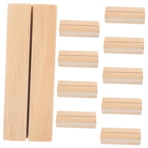 BCOATH 10 Stück Holz Kartenhalter mit Klammer für Fotos Notizen Visitenkarten Stabiles Multifunktionales Büro und Wohnaccessoire Natürliche Holzfarbe Handgefertigt Vielseitig Einsetzbar BCOATH 10 Stück Holz Kartenhalter mit Klammer für Fotos Notizen Visitenkarten Stabiles Multifunktionales Büro und Wohnaccessoire Natürliche Holzfarbe Handgefertigt Vielseitig Einsetzbar von BCOATH
