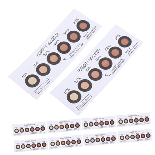 BCOATH 10 Stück Punkte Feuchtigkeitsanzeigekarten Blau rosa Farbwechsel Feuchtigkeitsmesser für Zuhause und Pcb Praktisches Messgerät zur Luftfeuchtigkeitskontrolle Einfach Integrierbar BCOATH 10 Stück Punkte Feuchtigkeitsanzeigekarten Blau rosa Farbwechsel Feuchtigkeitsmesser für Zuhause und Pcb Praktisches Messgerät zur Luftfeuchtigkeitskontrolle Einfach Integrierbar von BCOATH