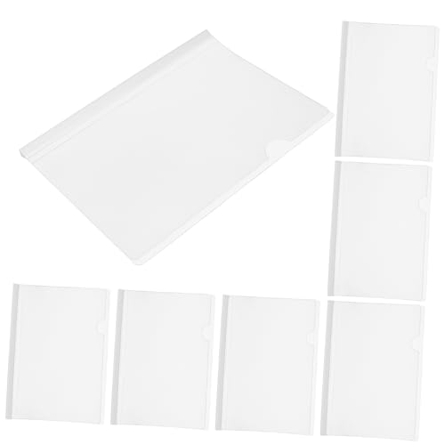 BCOATH 10 Stück Transparente Berichtsmappen mit Ziehstangen Multifunktionale Aktenordner für Büro und Schule Klare Dokumentenhüllen mit Sicherem Zugstangenverschluss Praktische Flip BCOATH 10 Stück Transparente Berichtsmappen mit Ziehstangen Multifunktionale Aktenordner für Büro und Schule Klare Dokumentenhüllen mit Sicherem Zugstangenverschluss Praktische Flip von BCOATH