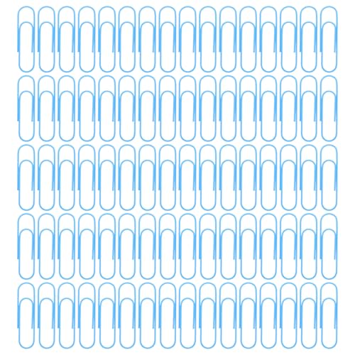 BCOATH 100 Große Büroklammern: 10 Cm Draht-büroklammern, Lesezeichen, Robuste Metall-seitenklammer Für Schule, Büro, Bindung, Organisation, Schreibtisch, Lernutensilien. von BCOATH