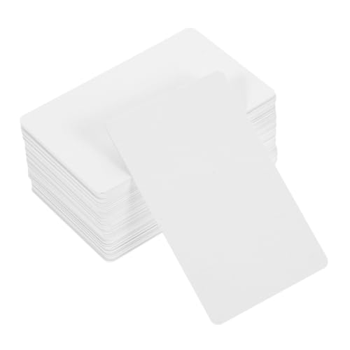 BCOATH 100 Stück Doppelseitige Bedruckbare PVC Karten Beidseitig Beschreibbare Blanko Visitenkarten Vielseitige Kunststoffkarten für Ausweise Mitgliedskarten Personalisierte Designs BCOATH 100 Stück Doppelseitige Bedruckbare PVC Karten Beidseitig Beschreibbare Blanko Visitenkarten Vielseitige Kunststoffkarten für Ausweise Mitgliedskarten Personalisierte Designs von BCOATH