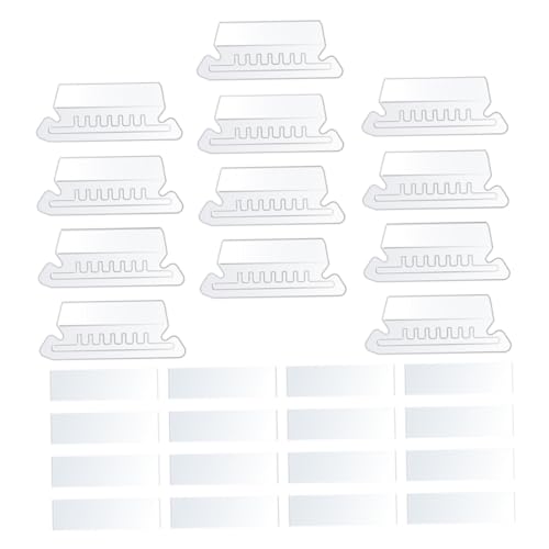 BCOATH 100 Stück Transparente PVC Hängeregisterkarten mit Einlagen Wiederverwendbare Ordner registertabs für Büro Hotel und Aktenordner Praktische Dateiordner beschriftungen für Einfache BCOATH 100 Stück Transparente PVC Hängeregisterkarten mit Einlagen Wiederverwendbare Ordner registertabs für Büro Hotel und Aktenordner Praktische Dateiordner beschriftungen für Einfache von BCOATH