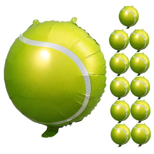 BCOATH 12Stücke Folienballons Aufblasbare Sport Dekoration für Geburtstagsfeiern und Sport Events Große Lebendige Ballons für Jede von BCOATH