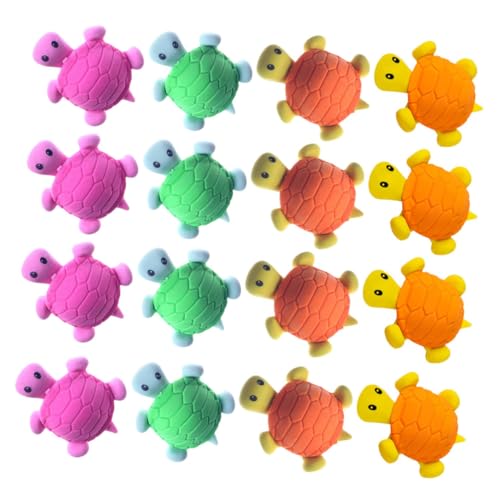 BCOATH 16 Stück Teiliges Mini Schildkröten Radiergummis Bunte Tierförmige Radierer Tragbare Kleine Radiergummis für Kreative Schul und Partygeschenke als Geburtstags Mitgebsel BCOATH 16 Stück Teiliges Mini Schildkröten Radiergummis Bunte Tierförmige Radierer Tragbare Kleine Radiergummis für Kreative Schul und Partygeschenke als Geburtstags Mitgebsel von BCOATH
