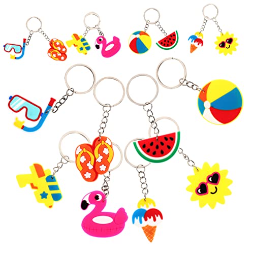BCOATH 16Stücke Teiliges Hawaii Schlüsselanhänger Aloha Anhänger für Taschen und Schlüssel Dekoration für Sommerpartys und BCOATH 16Stücke Teiliges Hawaii Schlüsselanhänger Aloha Anhänger für Taschen und Schlüssel Dekoration für Sommerpartys und von BCOATH