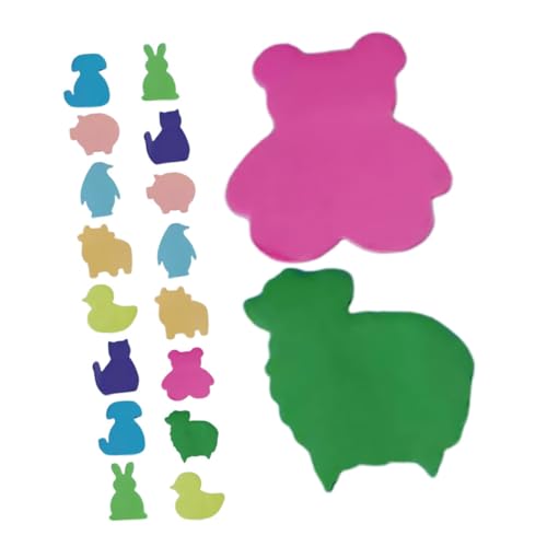 BCOATH 2 Sets Selbstklebende Memo-tabs Mit Tiermotiven, Cartoon-notizflaggen, Selbstklebende Kawaii-notizen, Süßes Schreibwarenzubehör Für Die Schreibtischorganisation Im Büro, 9 von BCOATH