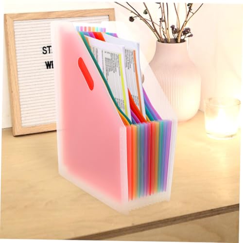 BCOATH 2 Stück Erweiterbarer Stehordner aus Stabiler Akkordeon organizer mit Transparentem Deckblatt Vielseitiger Dokumenten Quittungsordner für Büro und Zuhause BCOATH 2 Stück Erweiterbarer Stehordner aus Stabiler Akkordeon organizer mit Transparentem Deckblatt Vielseitiger Dokumenten Quittungsordner für Büro und Zuhause von BCOATH