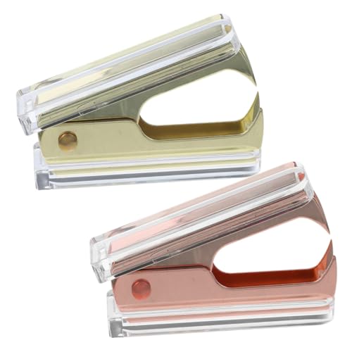 BCOATH 2 Stück Mini heftklammernentferner aus Metall und Acryl Praktisches Büro tool Einhändig Bedienbar Zeitsparend Robust und Sicher für Lehrer Kollegen und Haushalt für Büro und BCOATH 2 Stück Mini heftklammernentferner aus Metall und Acryl Praktisches Büro tool Einhändig Bedienbar Zeitsparend Robust und Sicher für Lehrer Kollegen und Haushalt für Büro und von BCOATH